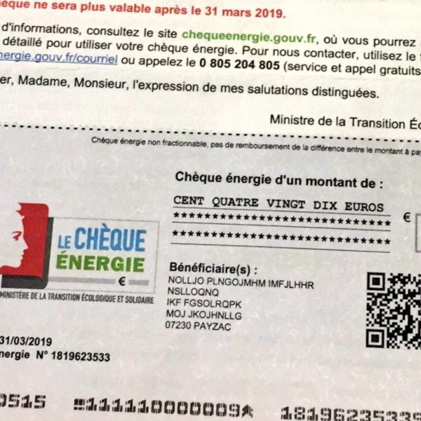 LE CHEQUE ENERGIE